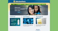 Desktop Screenshot of hydrationcheck.com